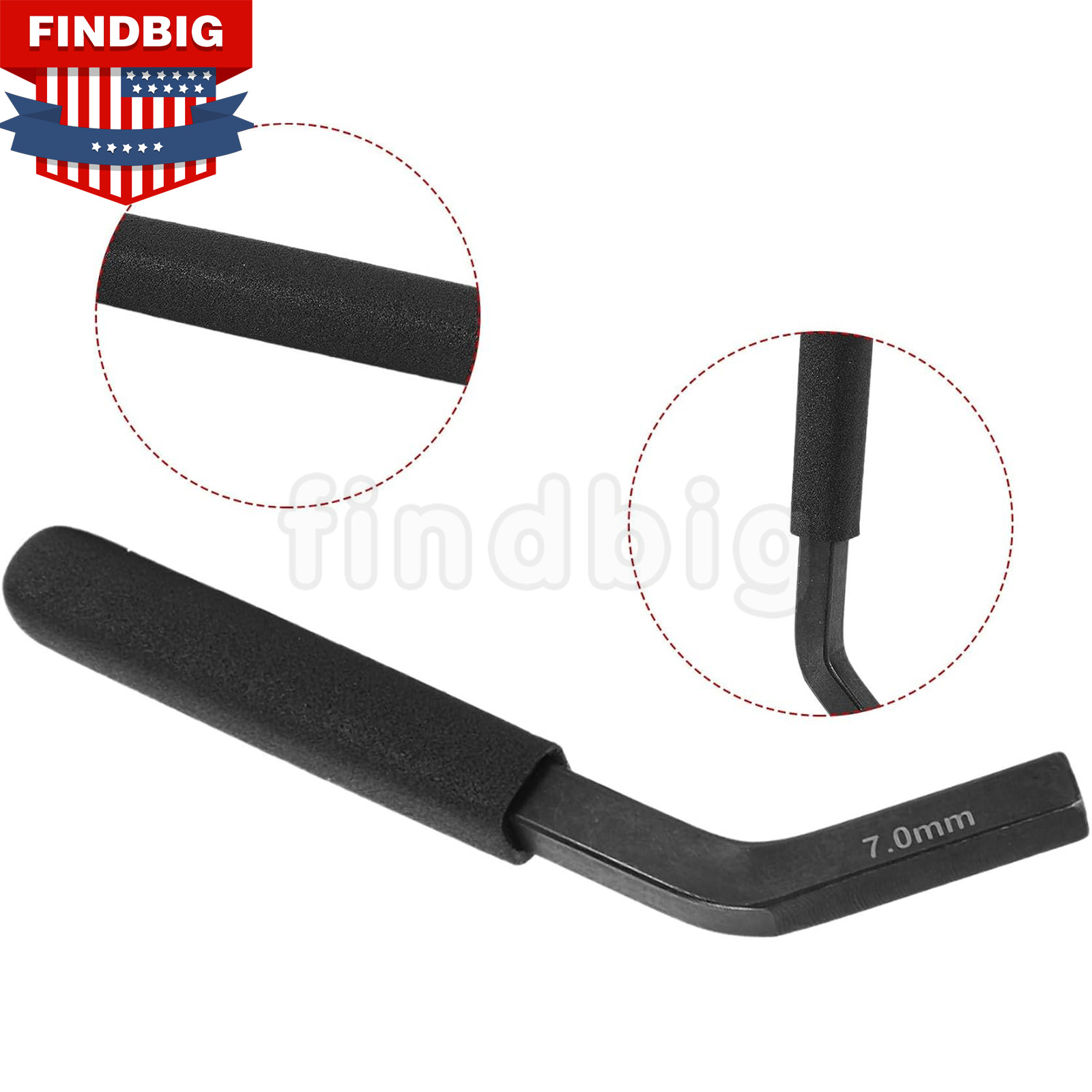 Engine Brake Adjustment Tool 7MM For Cummins ISX Brake Feeler Gauge 3163530