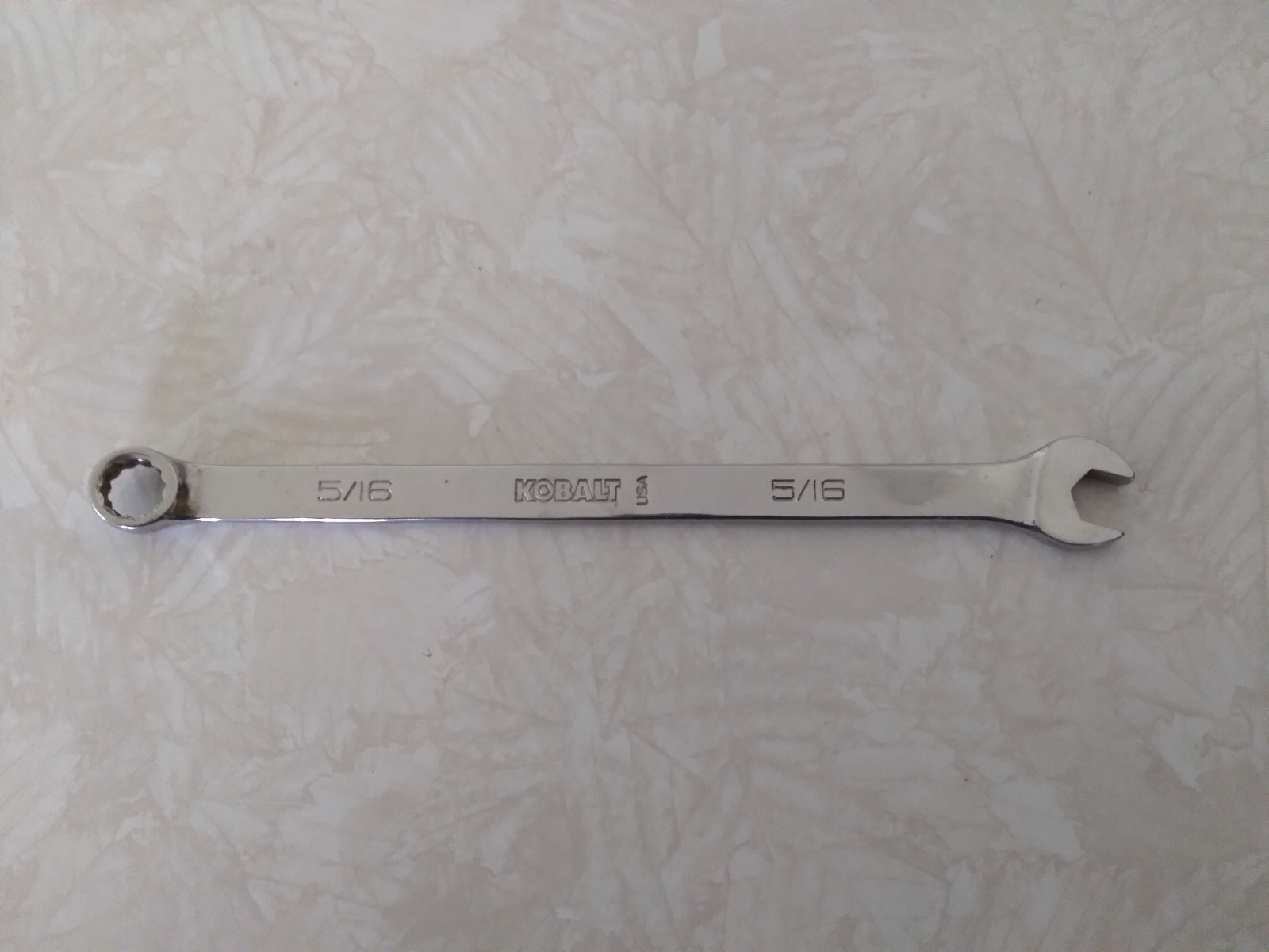 First Generation Kobalt USA 12-Point Combination Wrench #01101 5/16