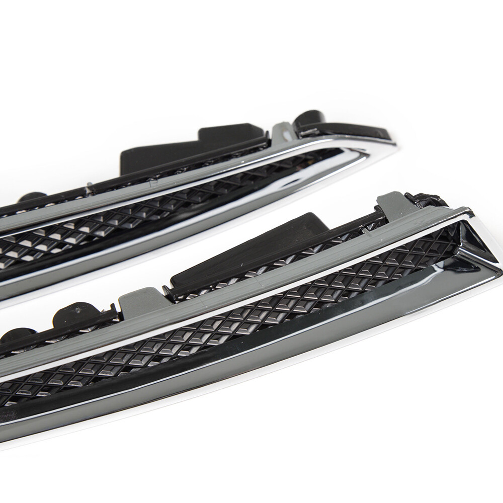 Pair Headlights Left & Right Lower Trim Moulding Fit For 2013-2016 Ford Escape