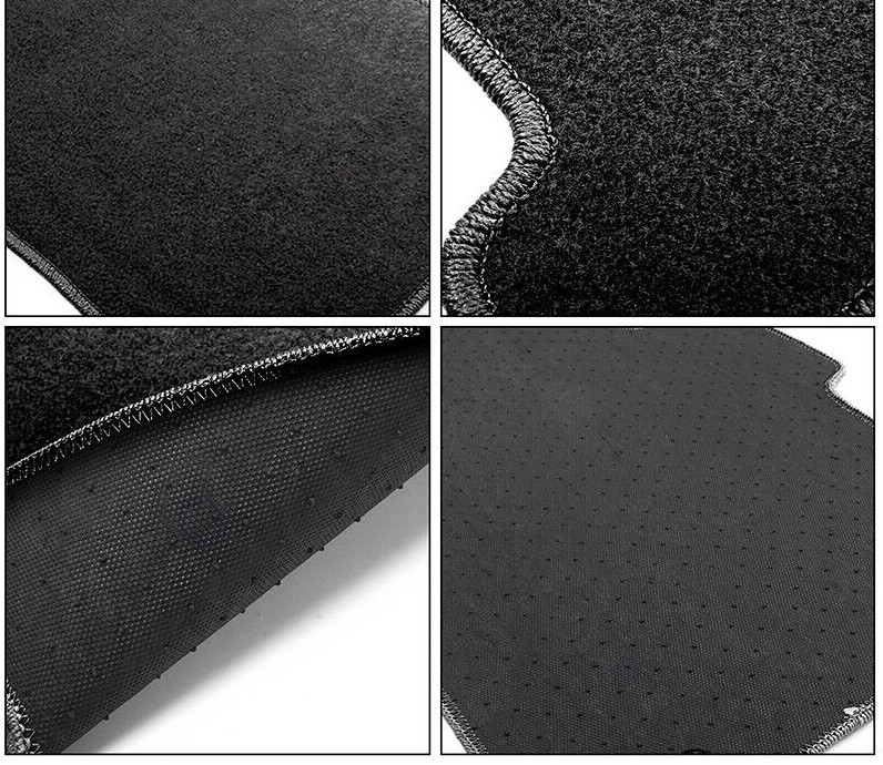 OE Custom Fit Black Carpet Floor Mat w/ Embroidered EK For 96-00 Honda Civic EK
