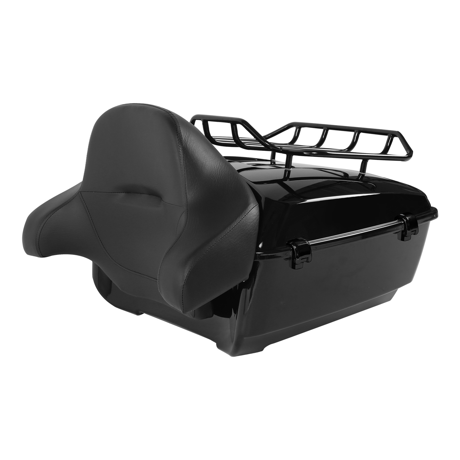 King Pack Trunk Mount Rack Fit For Harley Davidson Tour Pak Touring 14-24 Black