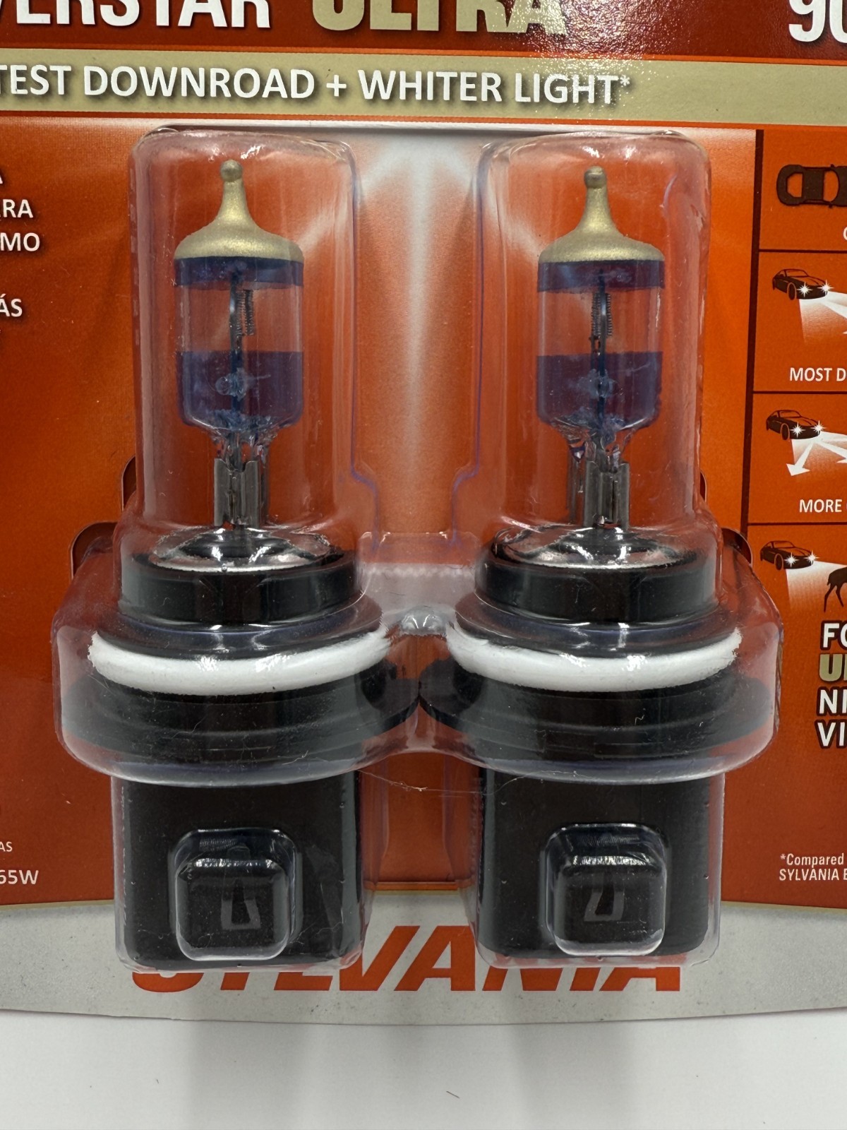 9007 Sylvania Silverstar Ultra Headlight Bulbs Twin Pack Bright BRAND NEW STOCK