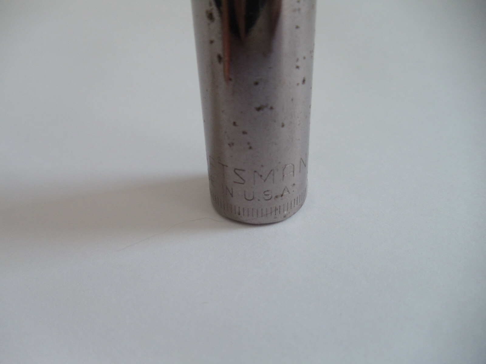 Craftsman (Rust Spots) 3/8″ Dr, 6 Point Deep Socket, 10mm, G2 44426, Made in USA