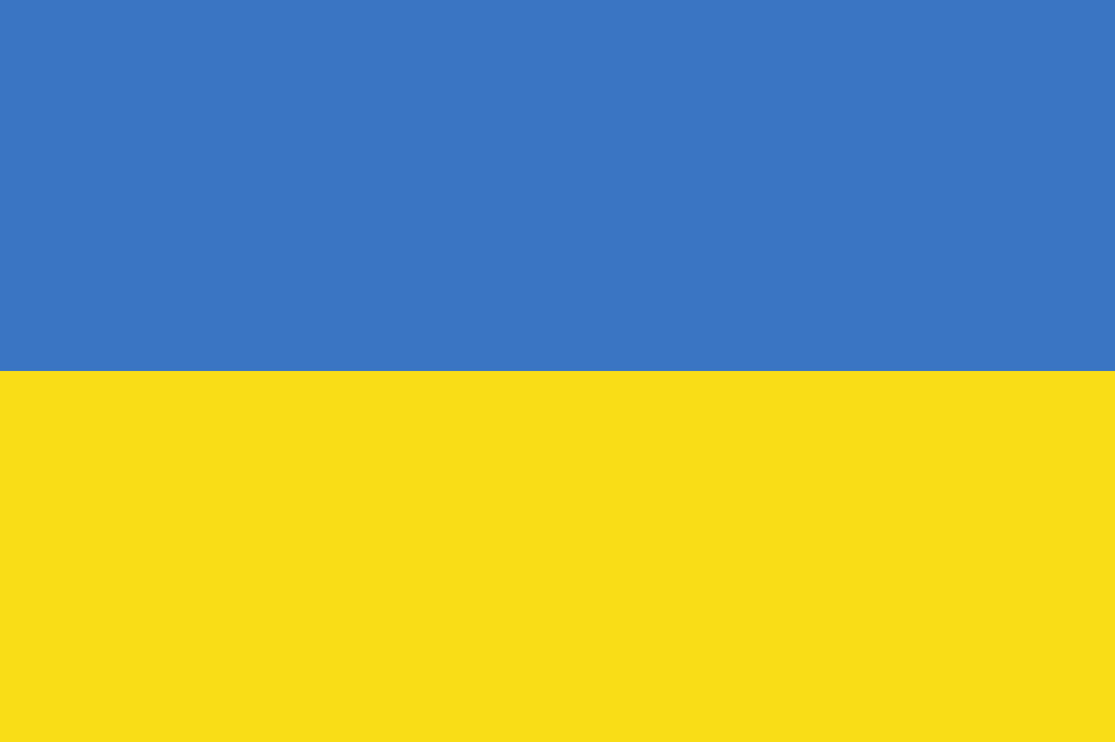 SET Of 2 UKRAINE Flag Sticker Decal Vinyl Bumper Ukrainian Car Truck Window
