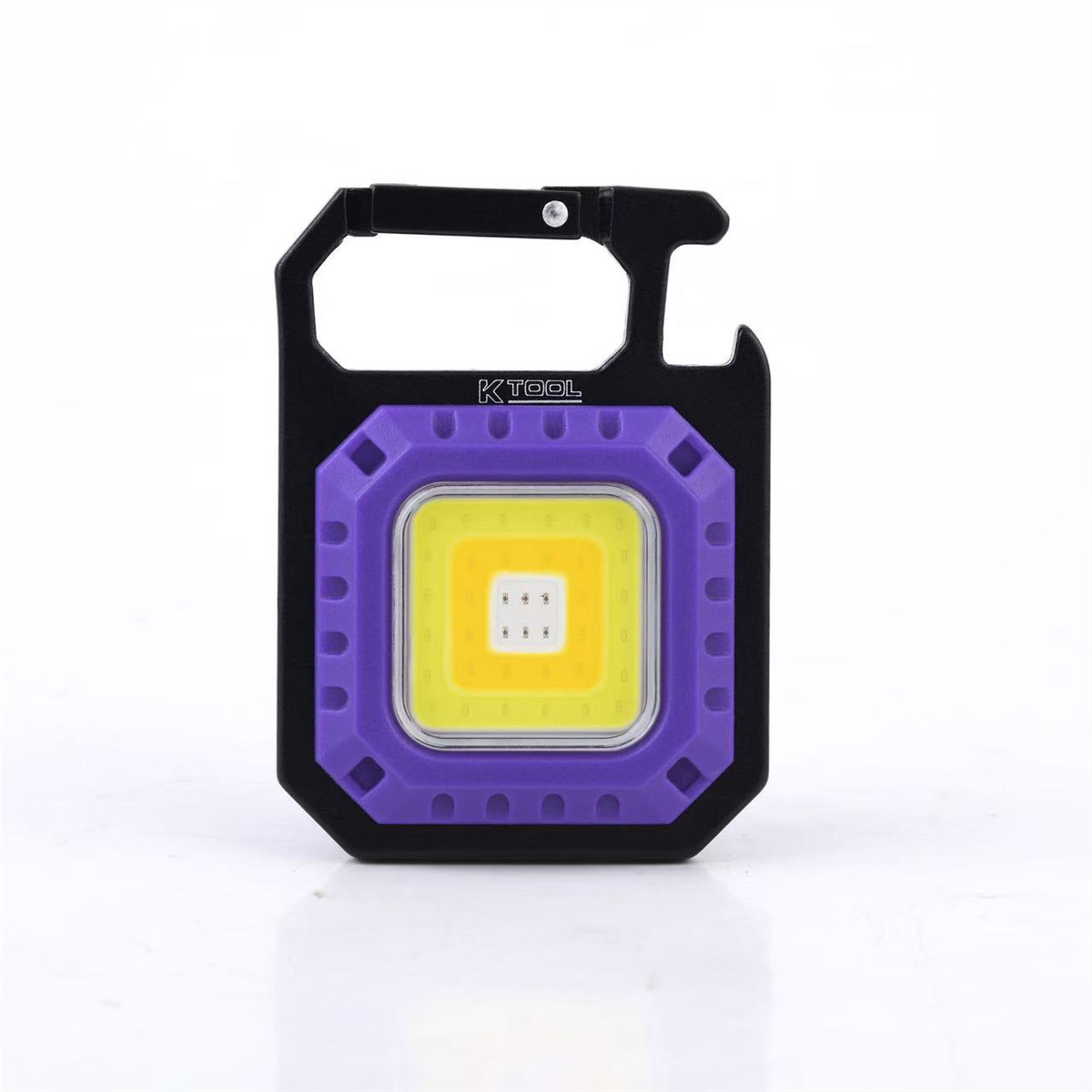 K Tool International Mini Work Light, 1000LM Rechargeable – Purple