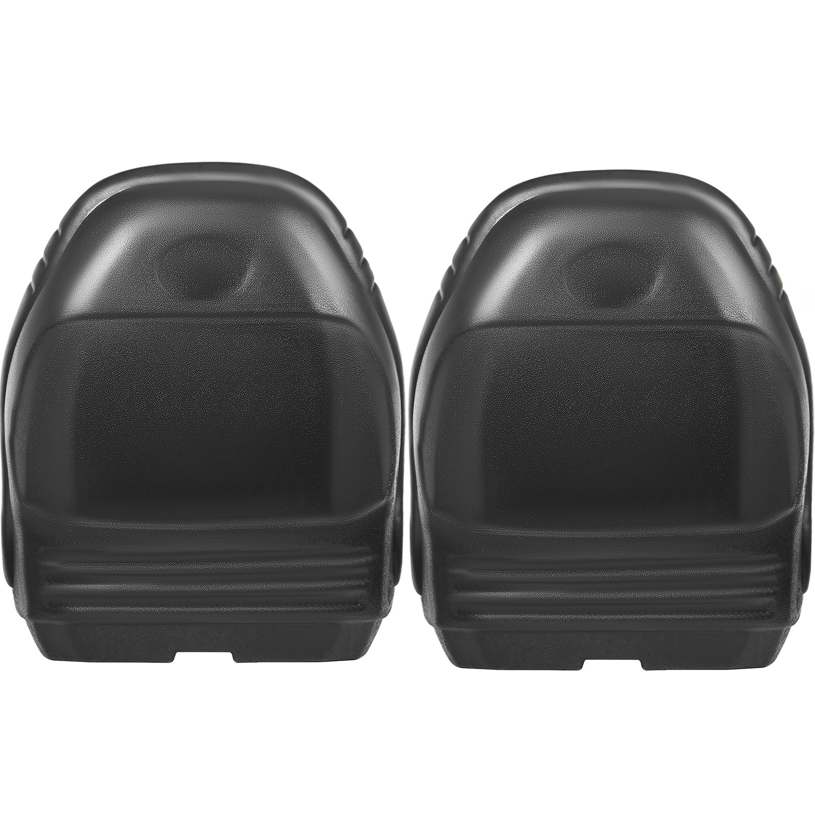 VEVOR Tractor Seat High Back Mower Seat Black Vinyl Forklift Drain Hole Pair