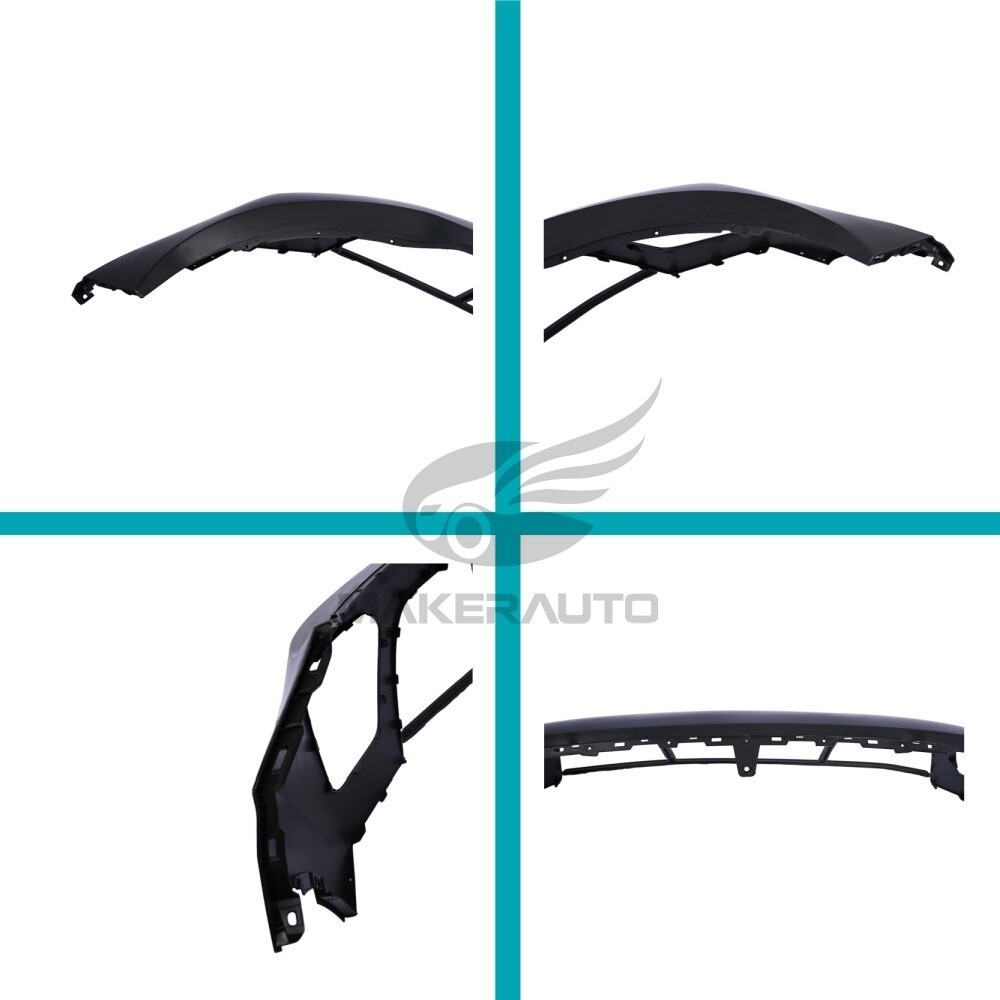 New Primered Front Upper Bumper Cover Replacement For 2020 2021 2022 Kia Soul