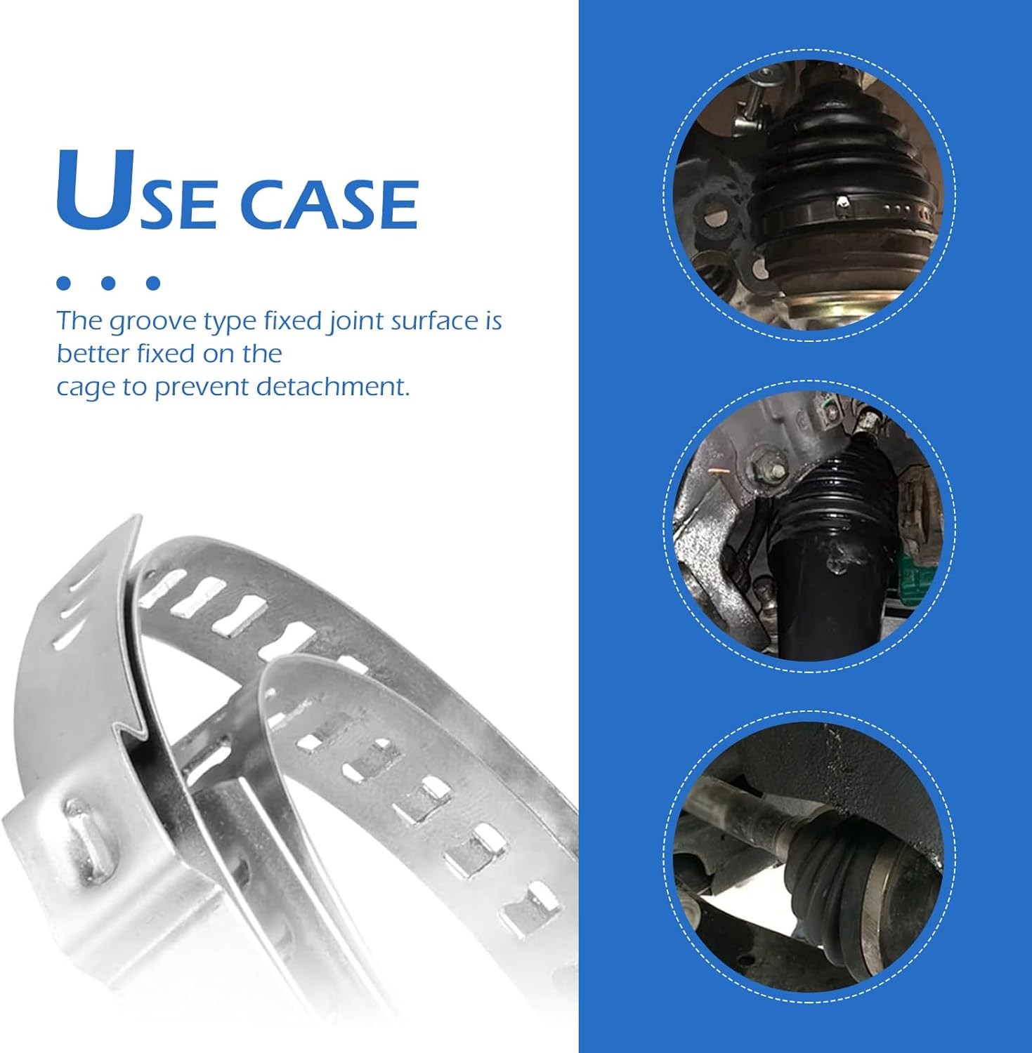 CV Joint Boot Kit for Dodge CV Axle Boot Repair Dustproof & Waterproof Protector