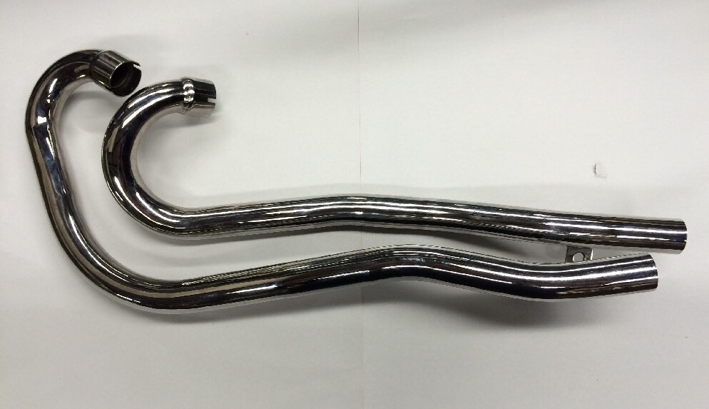 TRIUMPH EXHAUST PIPES 1969-1972 650 T120 TR6 MODEL HIGH PIPES,
