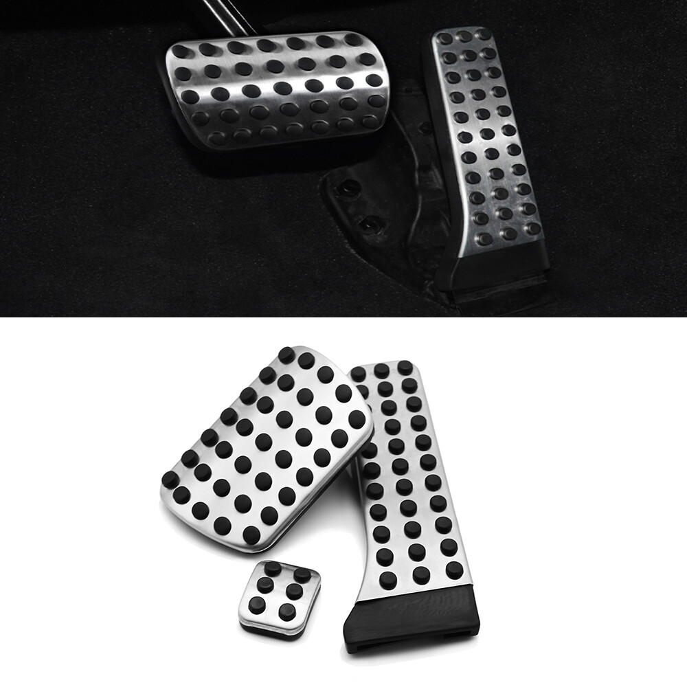 3Pcs For Mercedes-Benz W204 W212 W222 R172 W218 R231 Gas Brake Pedal Pad Cover