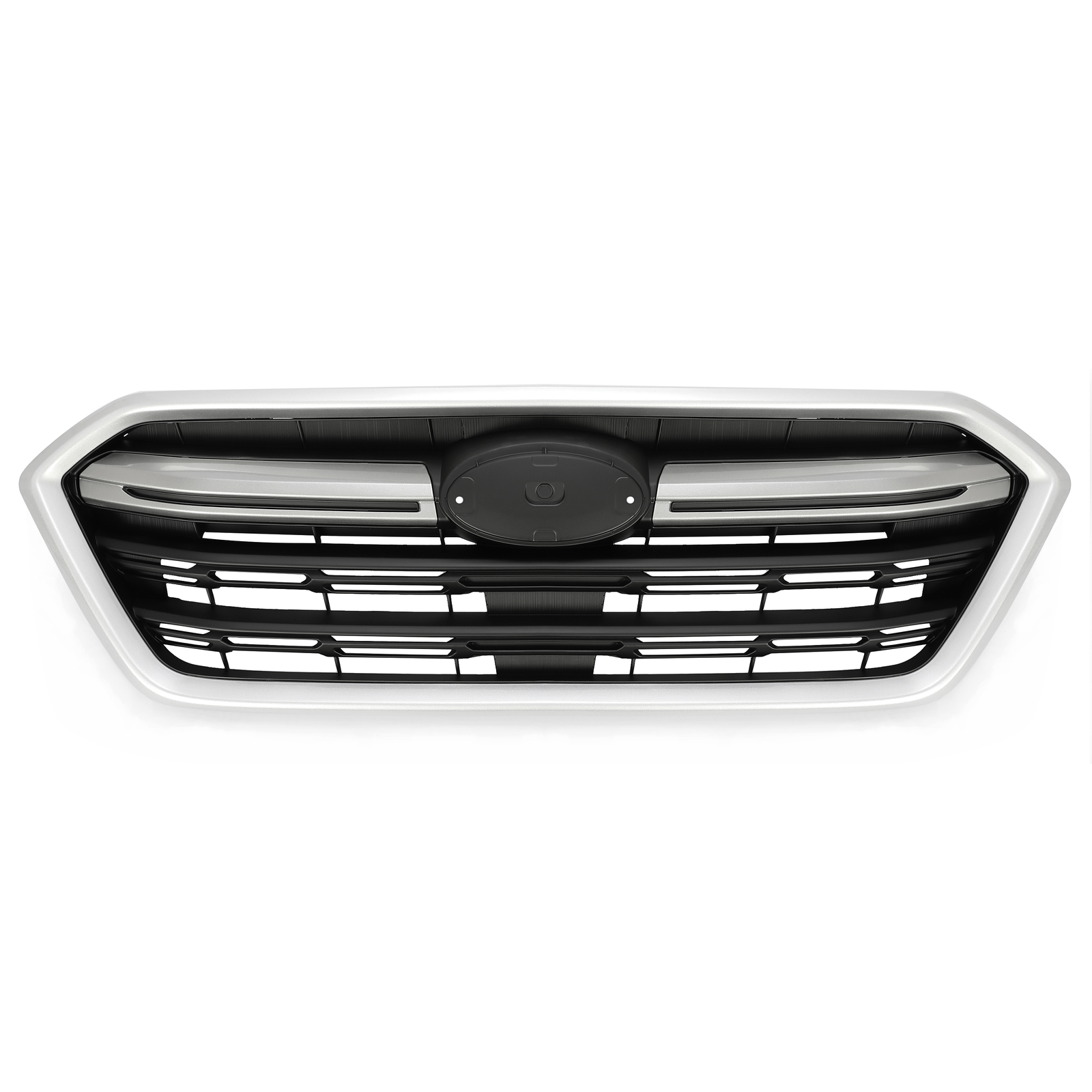 Front Upper Grille Black Painted Replacement For Subaru Outback 18-19 SU1200172