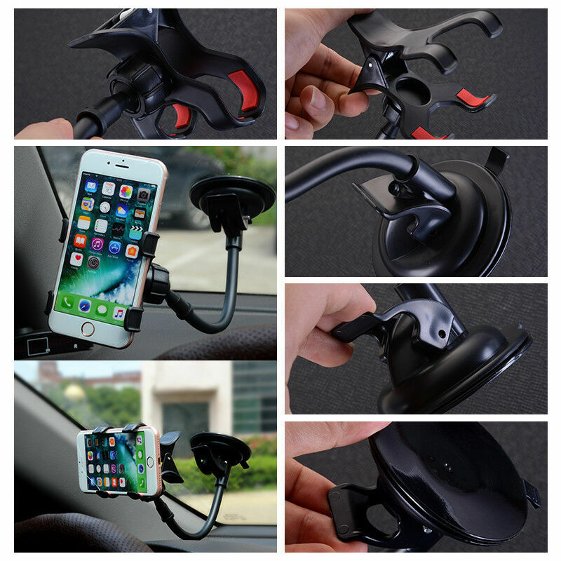 Car Windshield Suction Cup Mount Holder Cradle For Mobile Cell Phone iPhone GPS