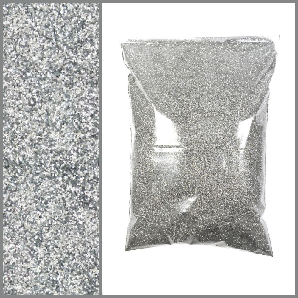 1 lb Chrome Silver Metal Flake, Very Fine .004″, Premium Paint Additive (454g)