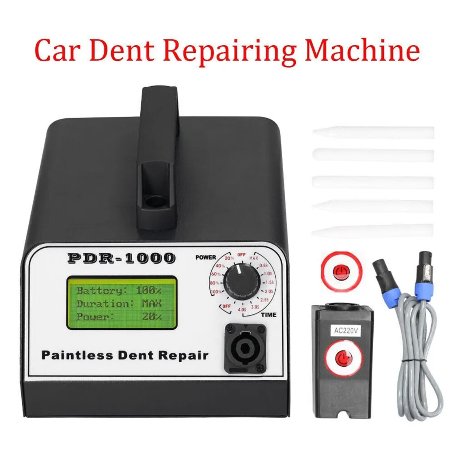 PDR-1000 Paintless Dent Repair Tool Heater Car Dent Remover Hotbox Black New