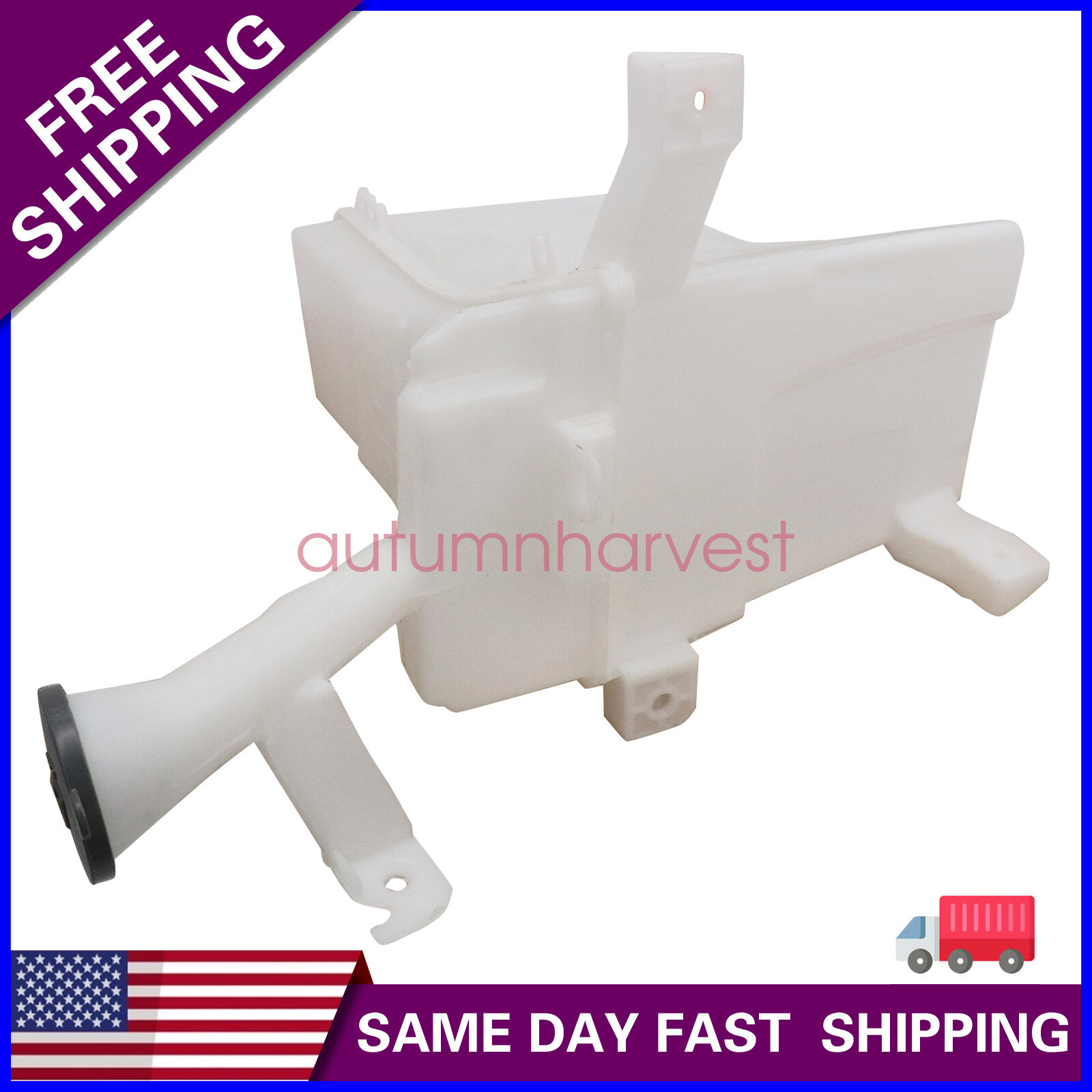 Washer Reservoir Windshield Tank 28910-5EE0A W/ Pump For Nissan Versa 2020-2023