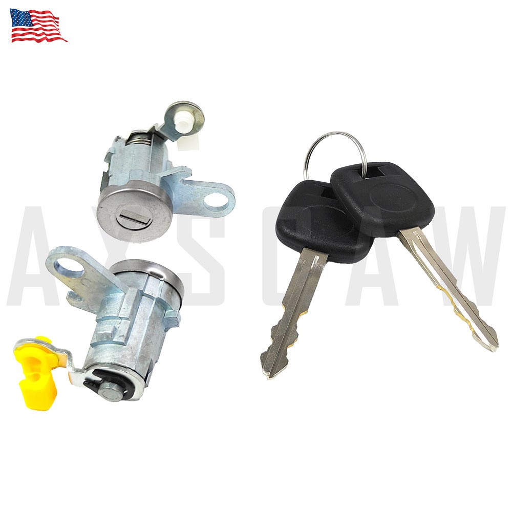 6905135070 Front Left ＆ Right Door Lock Cylinder With Keys For Toyota 1995-2004