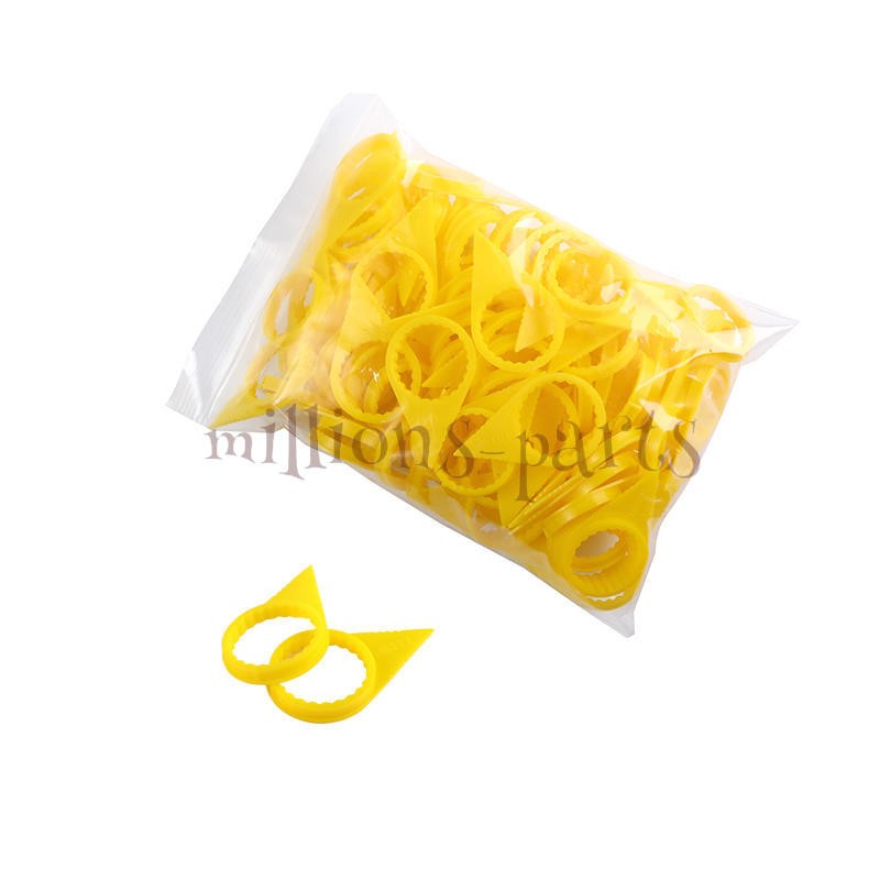 Pack Of 100 for Checkpoint Loose Wheel Lug Nut Indicator 33 mm