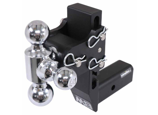 B&W Tow & Stow 3-Ball Mount Compatible GM MultiPro Tailgate 2.5″ Hitch FREE SHIP