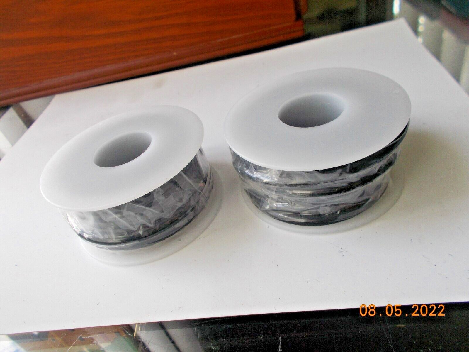 2 Spools 2 Conductor 20AWG Hookup Wire Spool Approx. 12 Feet per Spool