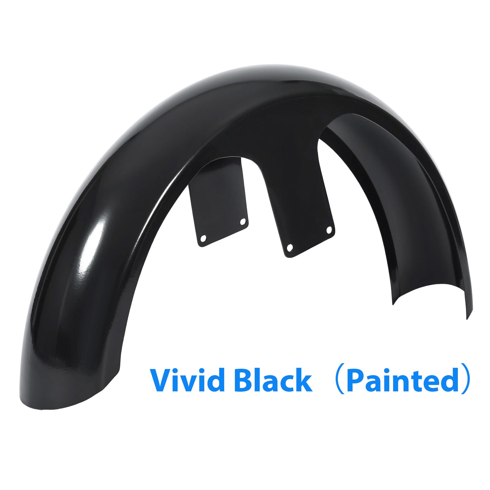 Black 26″ Wheel Wrap Front Fender For Harley Touring Electra Street Glide Bagger
