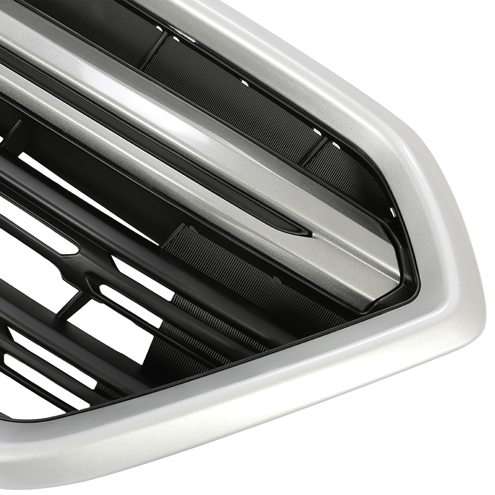 Front Upper Grille Black Painted Replacement For Subaru Outback 18-19 SU1200172