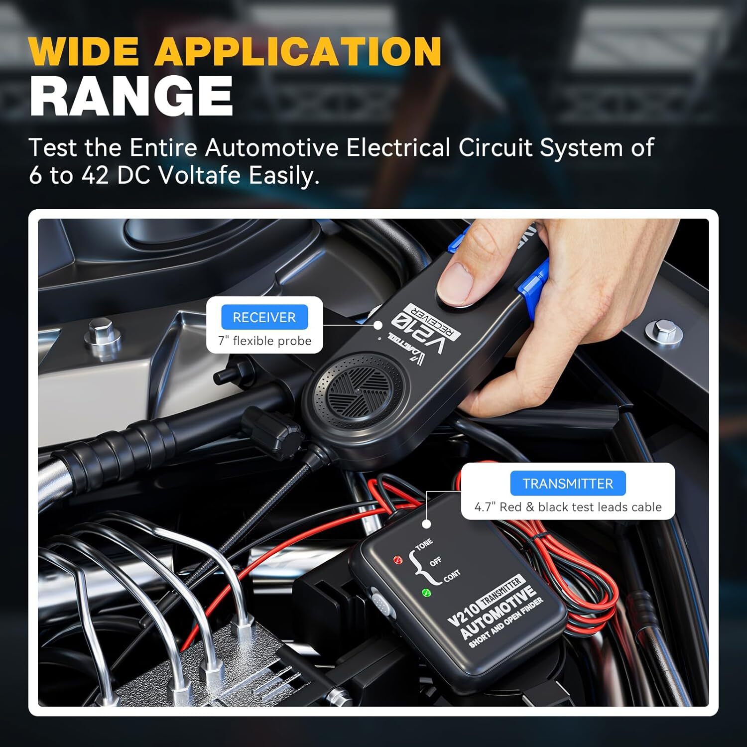 4 Pin to 16Pin OBD2 Diagnostic Cable Scanner Adapter Tool For YAMAHA Motorcycle