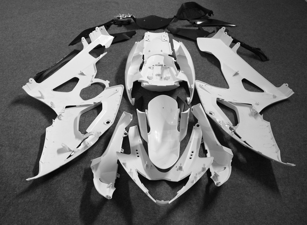 Unpainted White ABS Injection Fairing Kit For Suzuki GSXR1000 K5 2005-2006 05 06