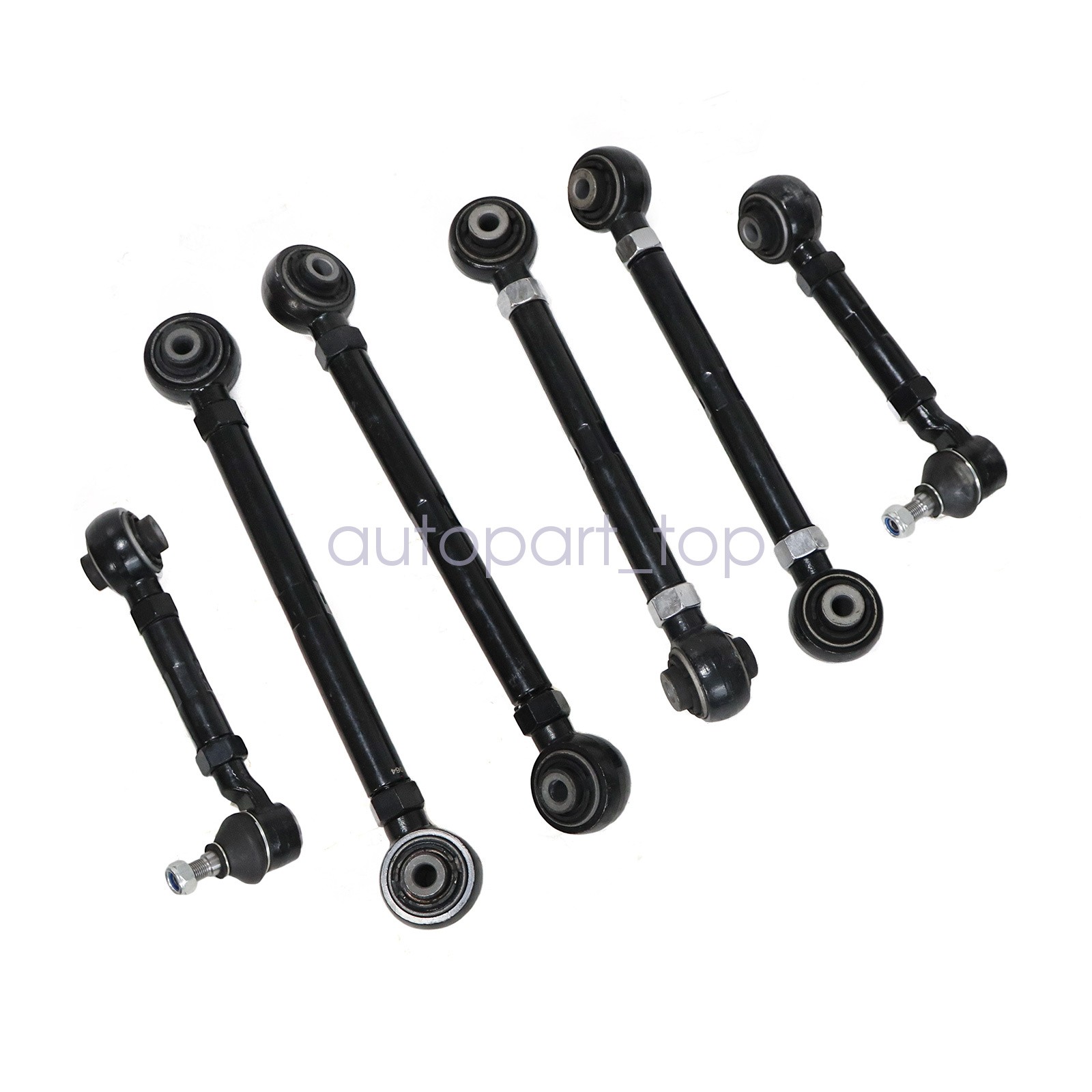 Rear Upper + Lower Control Camber Arms For 2003-2007 Honda Accord 6Pcs US