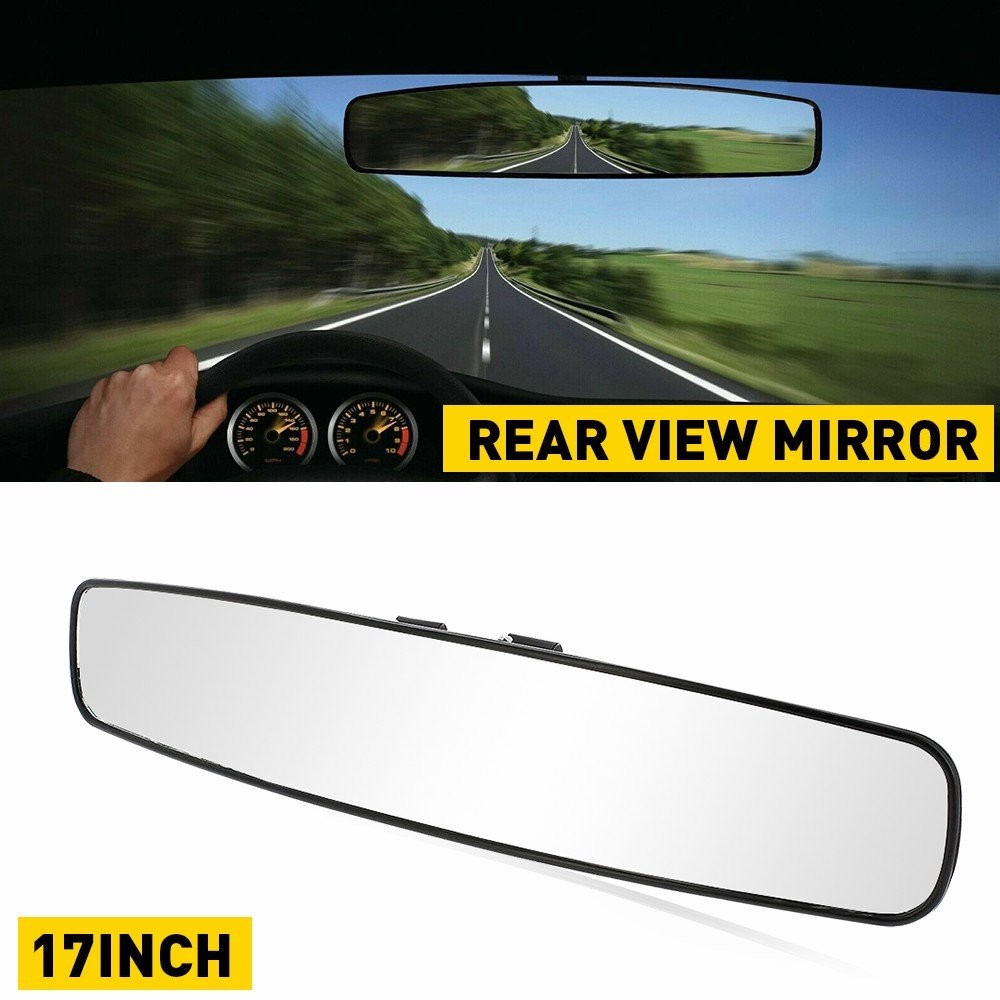 Universal For Wide Angle Car Convex Truck SUV PANORAMIC Rear View Mirror 17” A