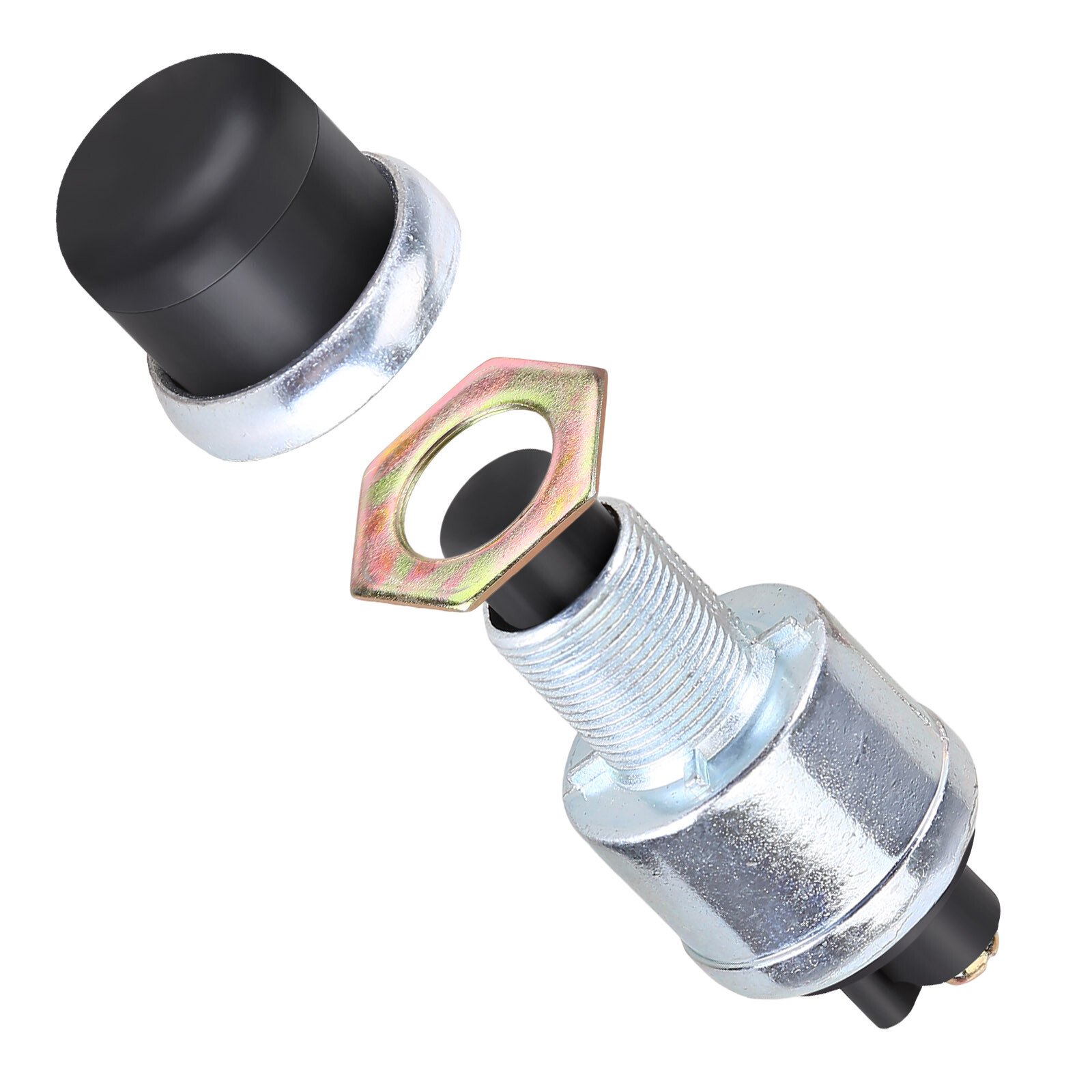 12V 50A Waterproof Switch Push Button Cars Boat Track Horn Engine Start Starter