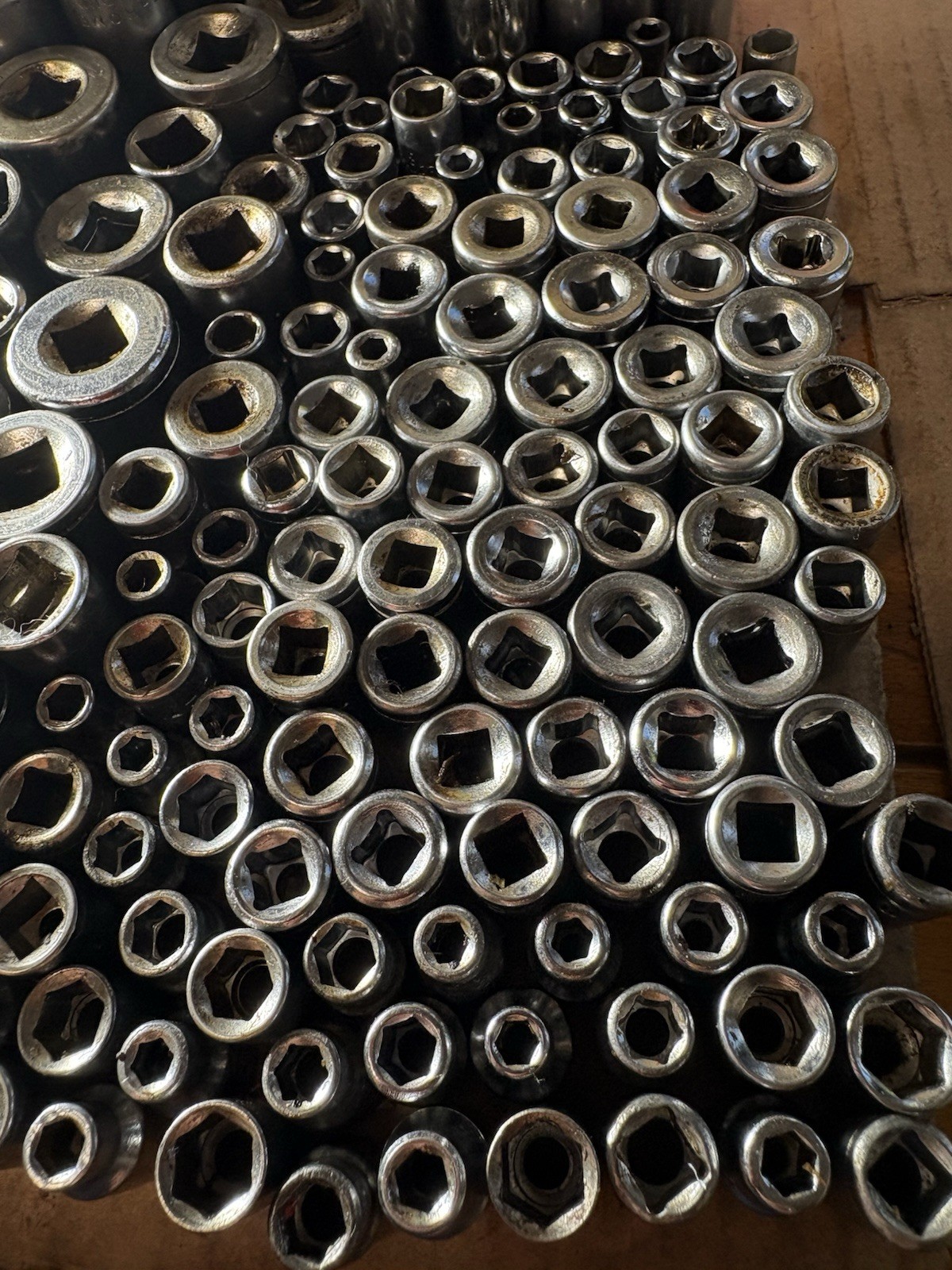 170+ Pc Mixed Socket Lot 1/4 3/8 3/4 Drive SAE Metric Deep Shallow Mechanic
