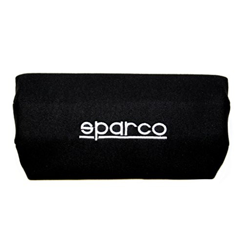 Sparco 01023NR Lumbar Cushion Black Universal Fit