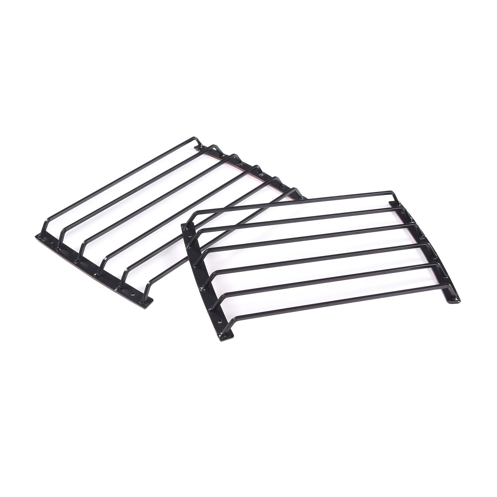 2PCS Carbon Steel Headlight Protective Net Cover For Benz G-Class 2007-2018