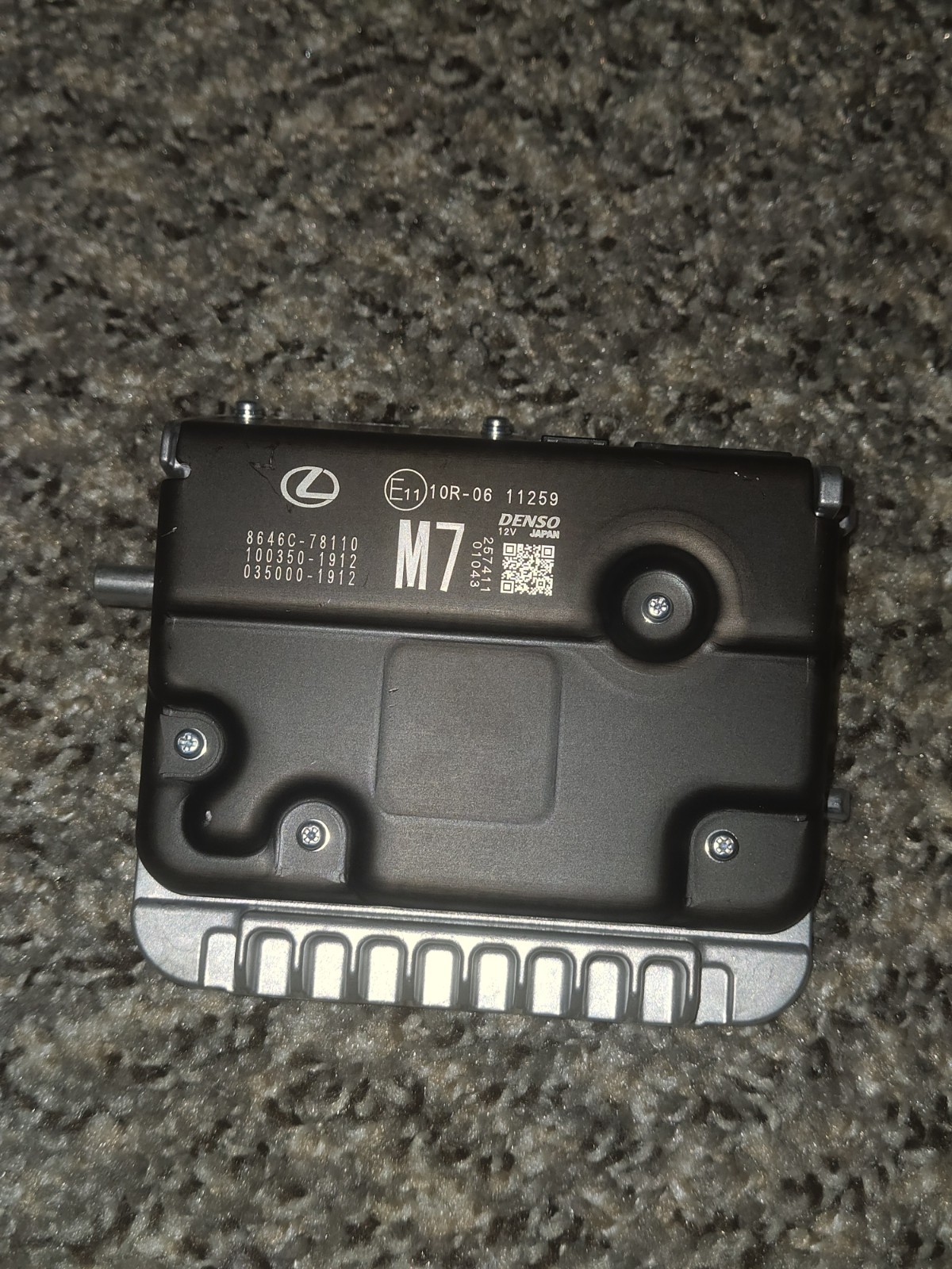 2023-2025 LEXUS NX350 FRONT WINDSHIELD LANE DEPARTURE CAMERA 8646C 78110