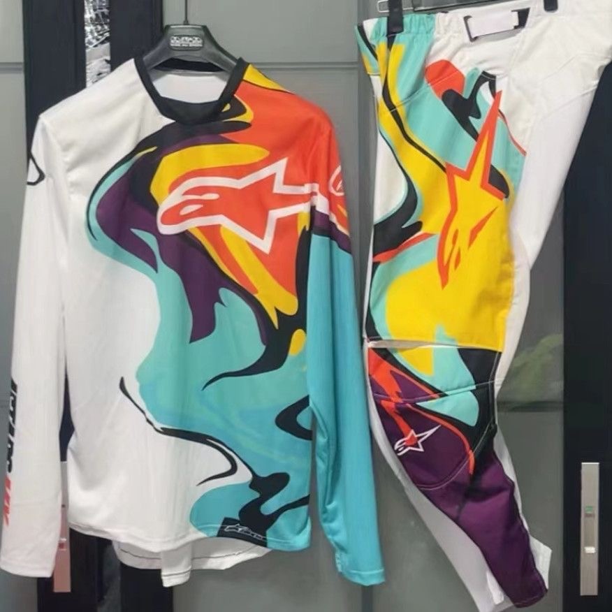 2026 Alpinestars Supertech Motocross Racing Gear Set Jersey/Pants Combo MX Suit