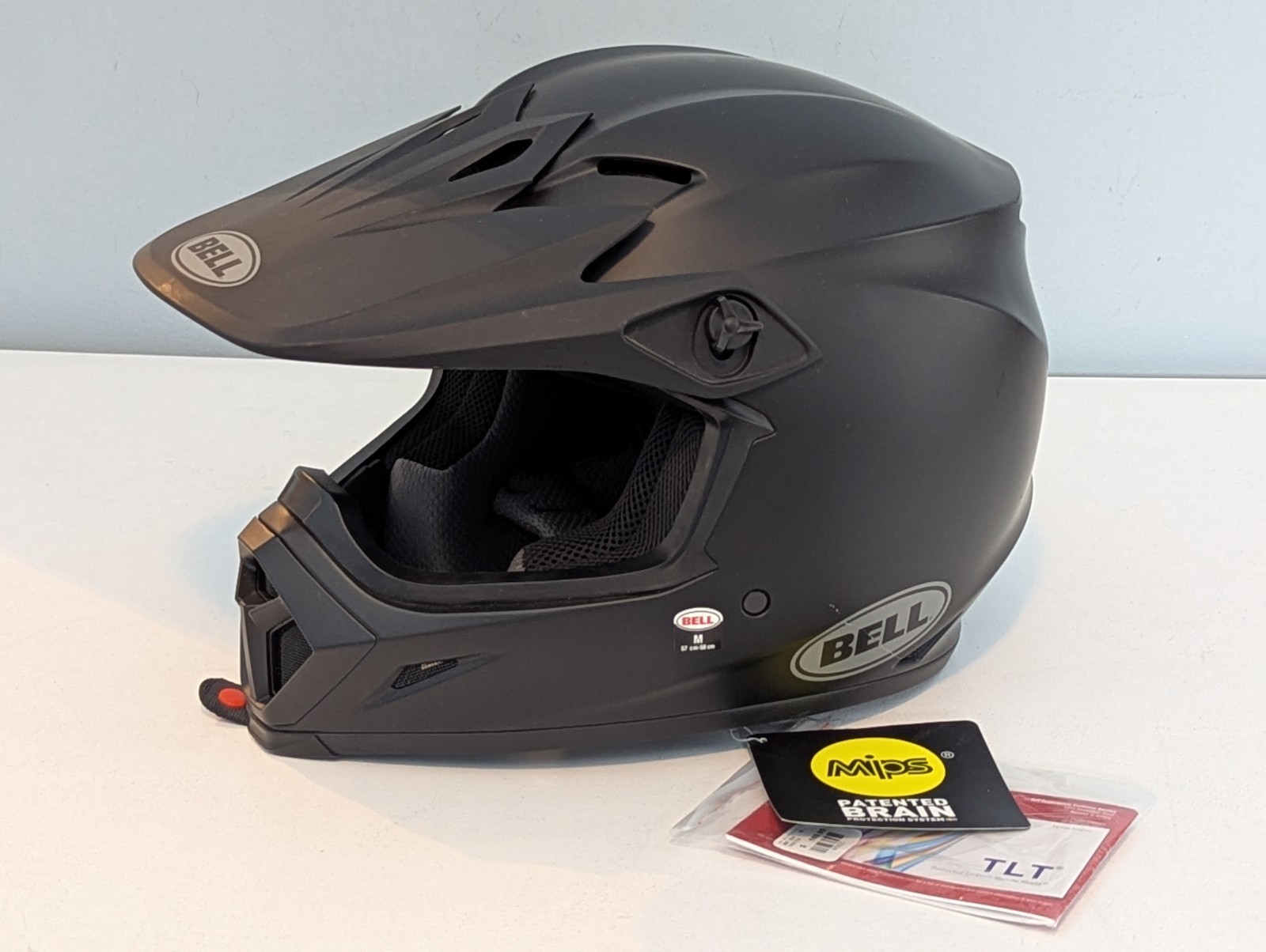 BELL MX-9 MIPS Motorcycle Motorcross Helmet Matte Black XXL – NEW!!