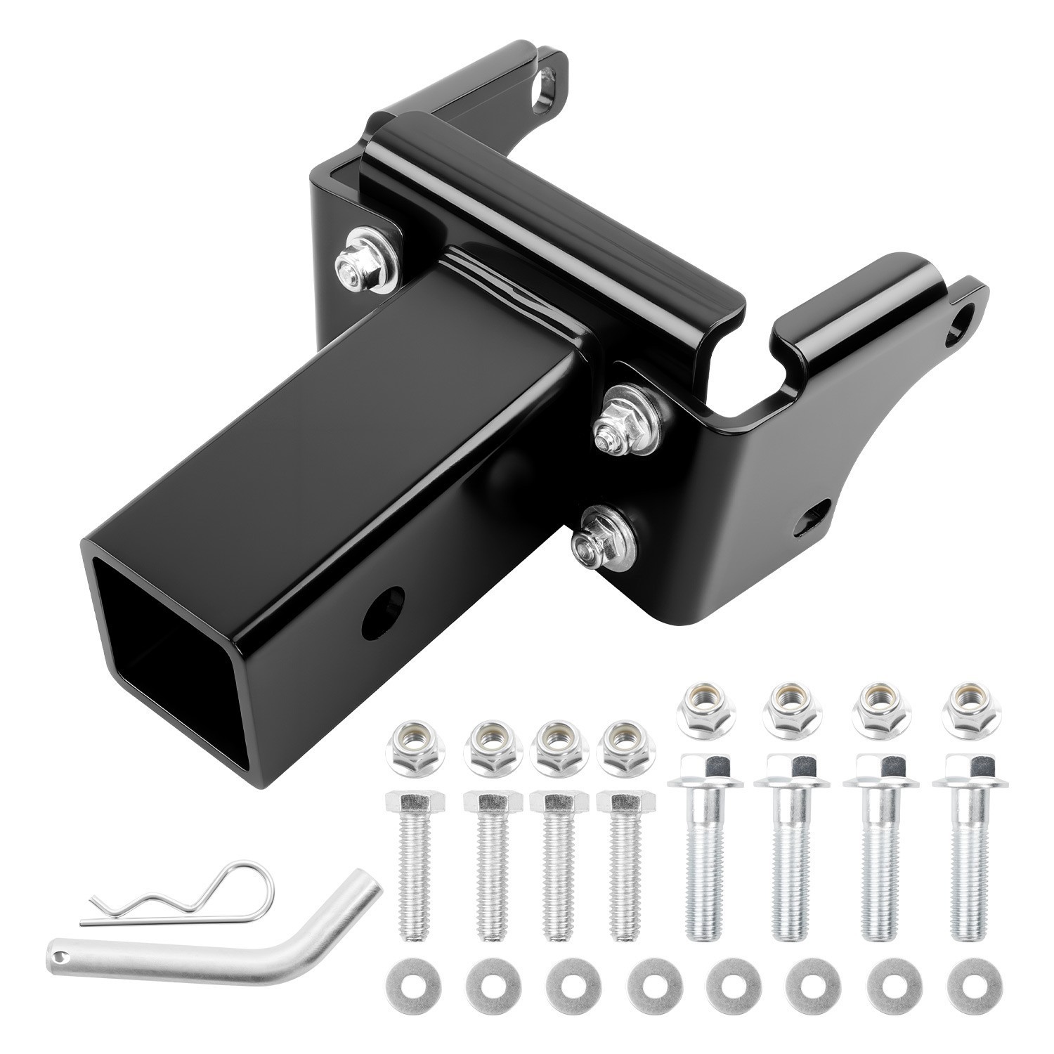 2 in Receiver Hitch for Suzuki Eiger 400 Vinson 500 King Quad Heavy Duty Steel