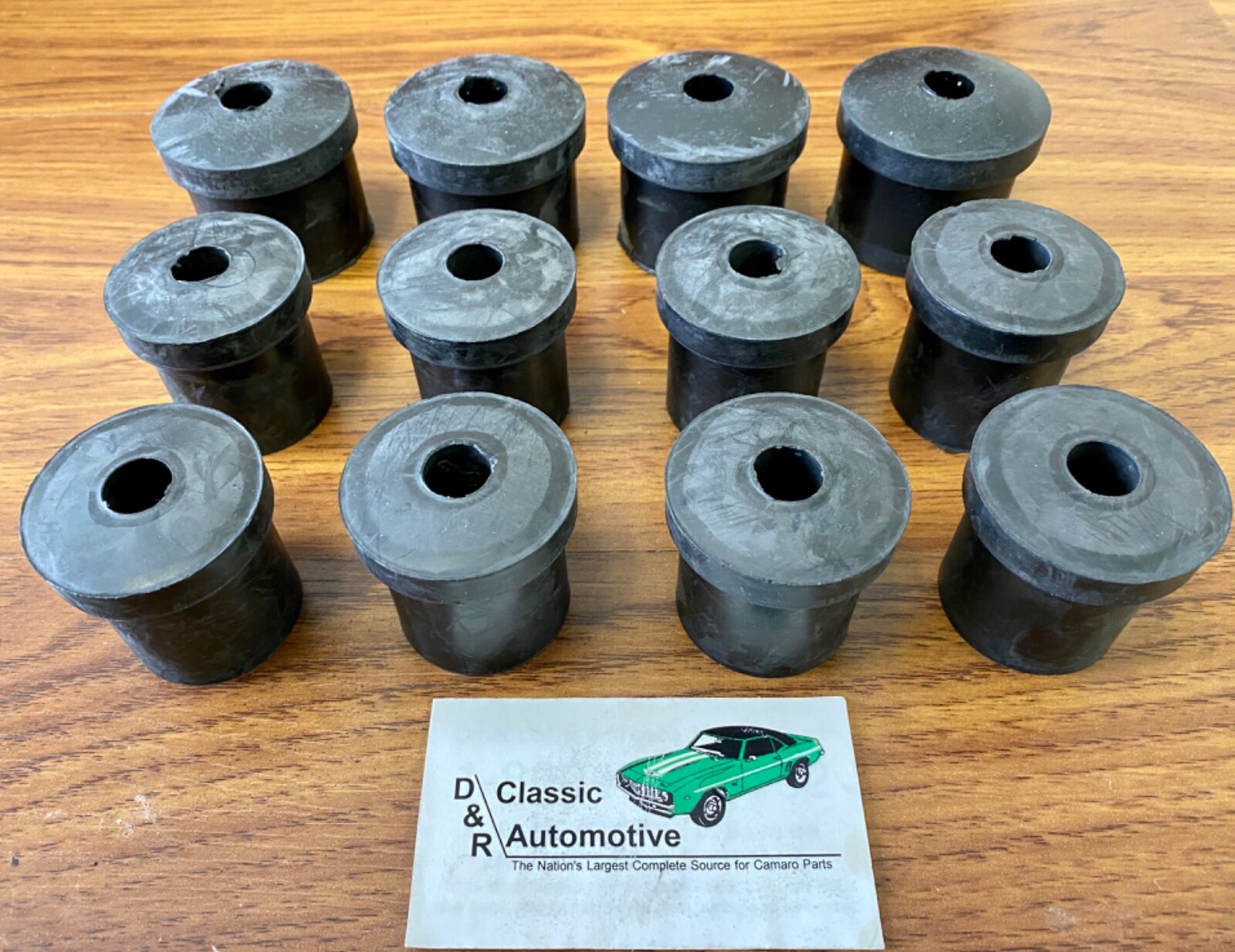 1962-1967 Nova Leaf Spring Bushing Set 12pc Rubber Multi-Leaf Mono-Leaf IN STOCK