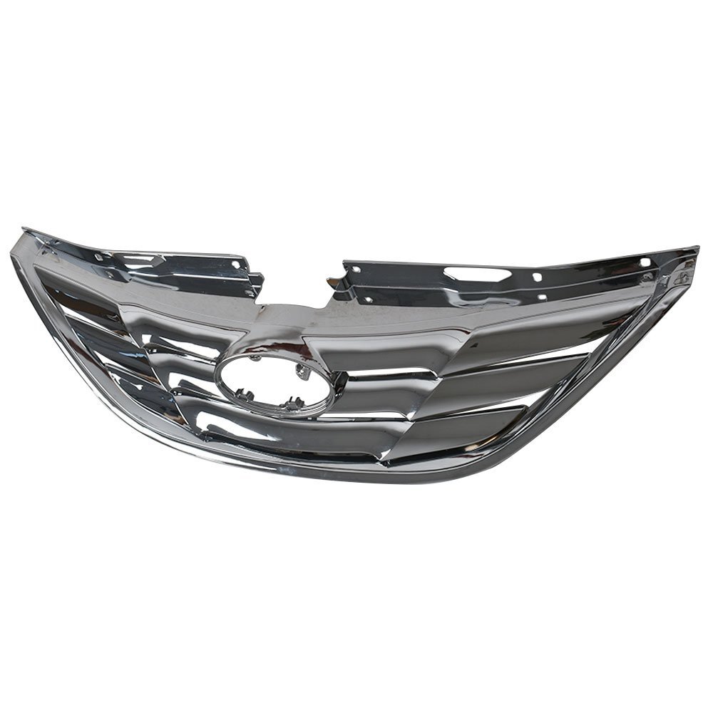 Front Grill Chrome ABS Plastic For 2011 2012 2013 Hyundai Sonata Grille Assembly