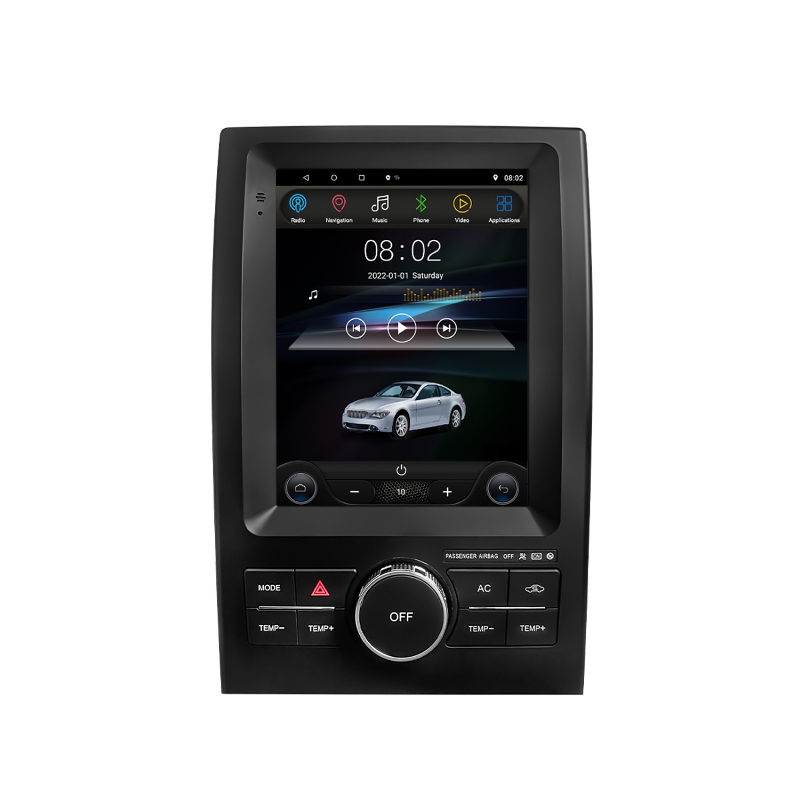 For Ford Flex 2013 – 2019 9.7″ Android 14 Radio Stereo FM Apple Carplay GPS Navi