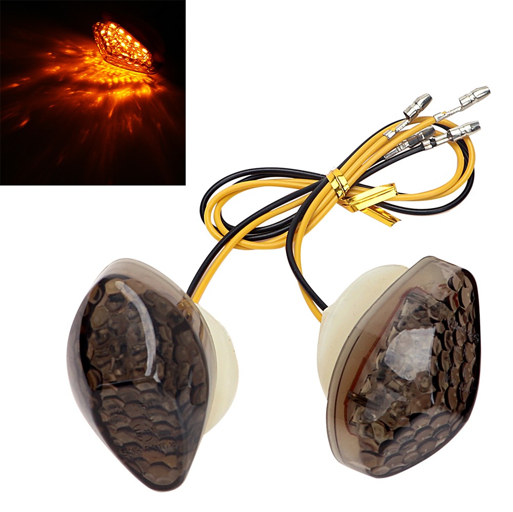 1 Pair Turn Signal Light Flush Mount LED For Honda CBR600RR CBR600F3/F4/F4i