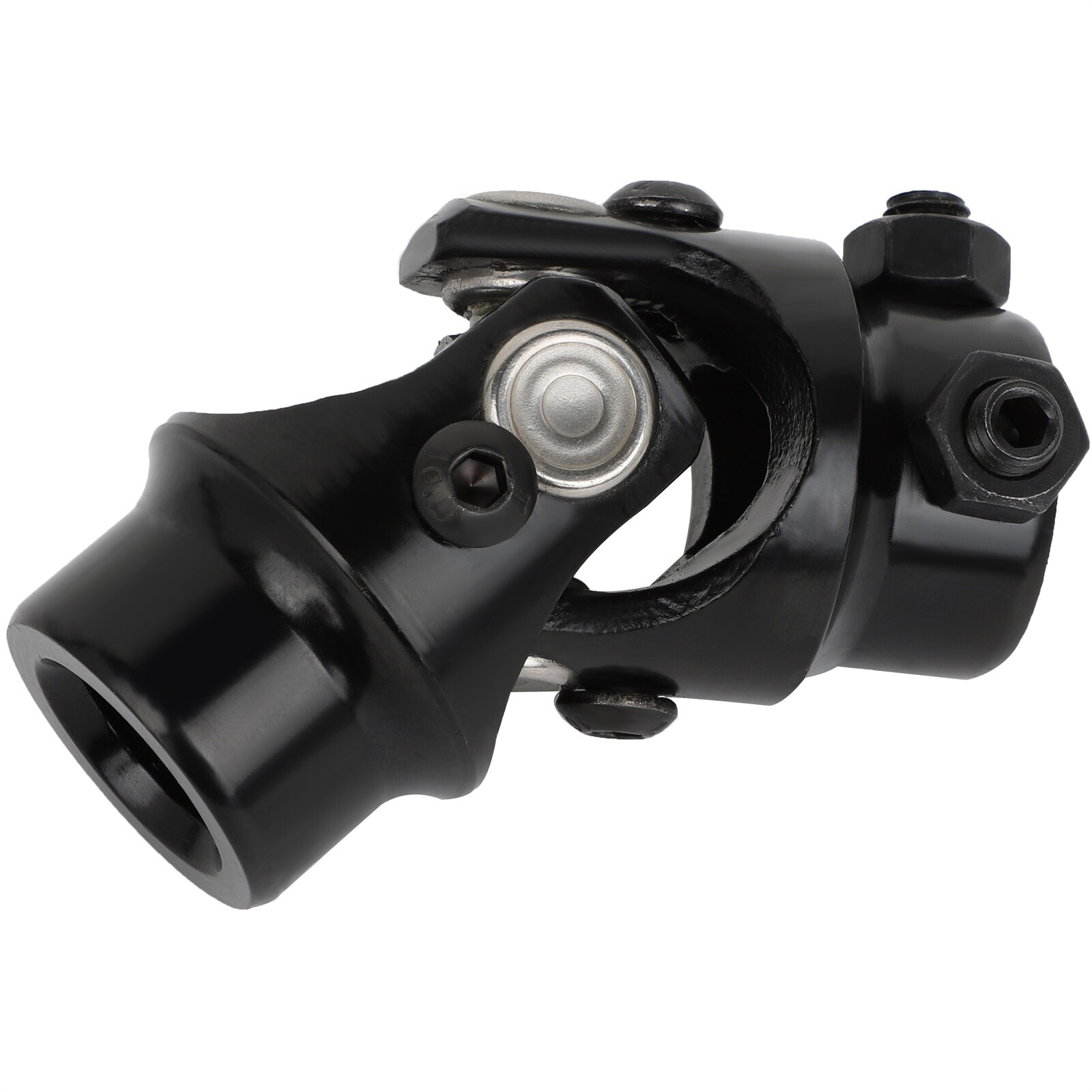 3/4″ DD x 3/4″ Round Black Steering Shaft U Joint Universal Warranty 1 Year