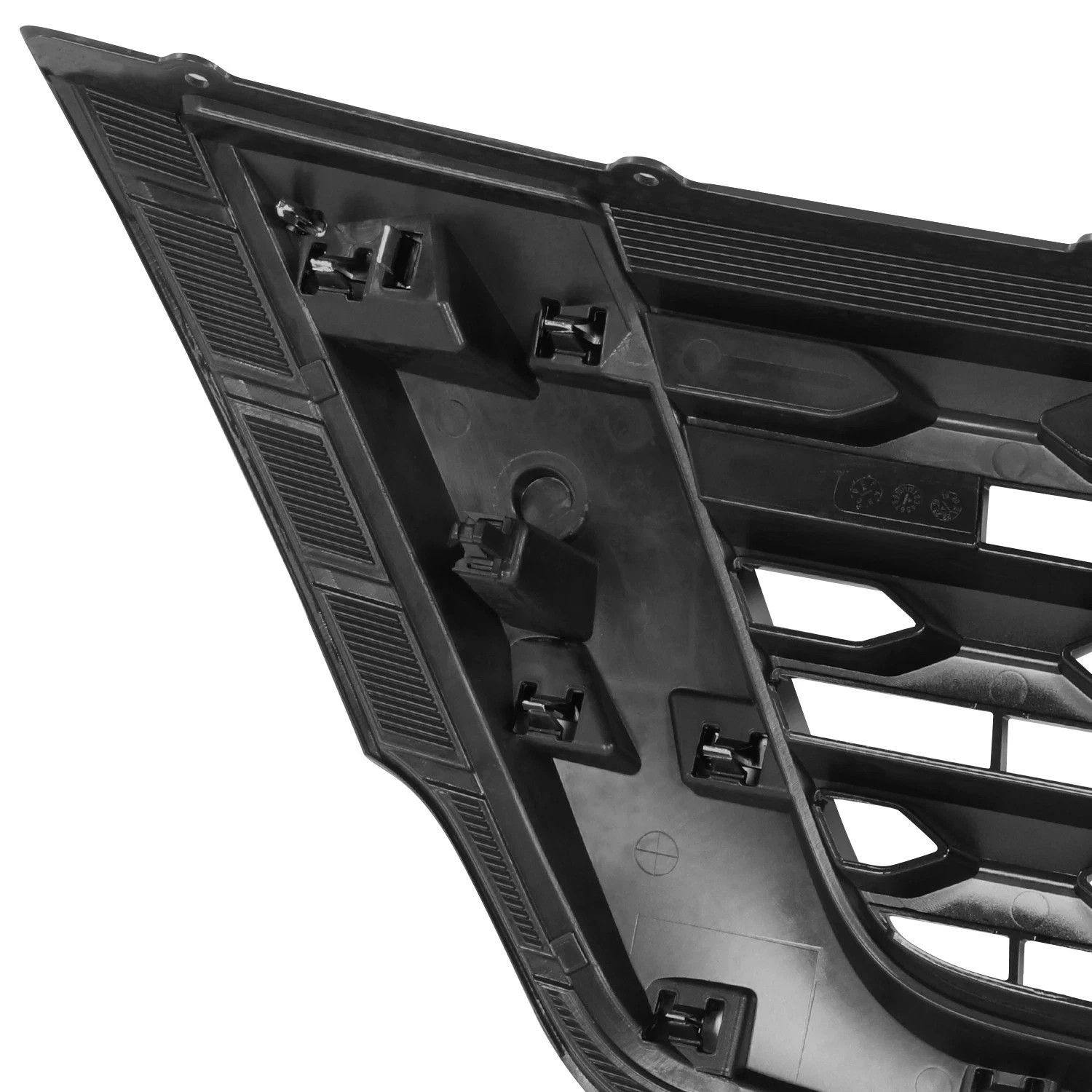 New Front Bumper Cover Grille Set Without Camera Hole For 2014-2016 Nissan Rogue