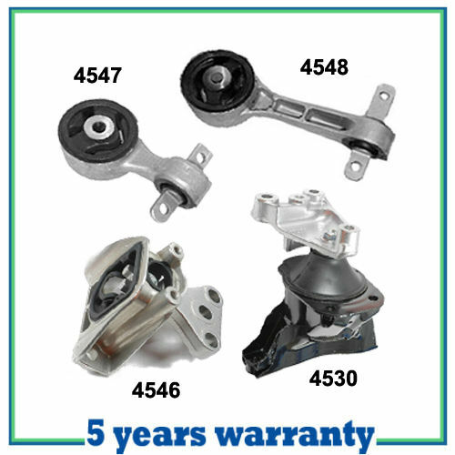 M252 Engine Motor & Trans Mount For 06-10 Honda Civic 1.8L Set 4PCS For Manual