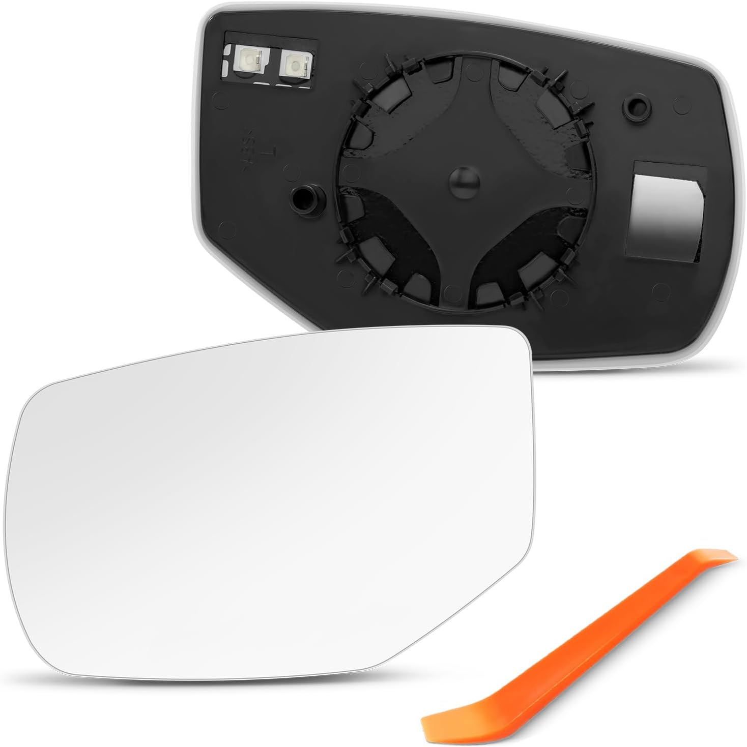Mirror Glass Heated Passenger&Driver For 2013 2014 2015 2016-2017 Honda Accord