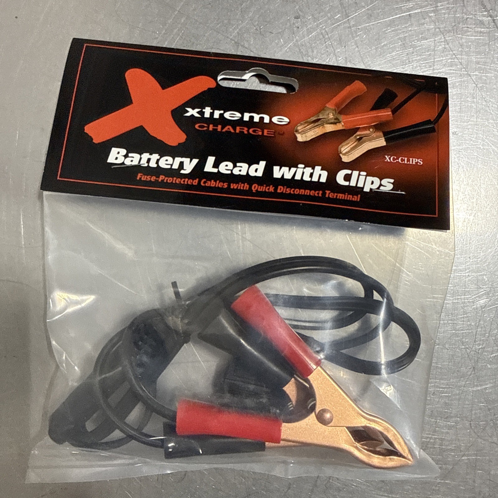 Xtreme Charge Battery Leads with Clips