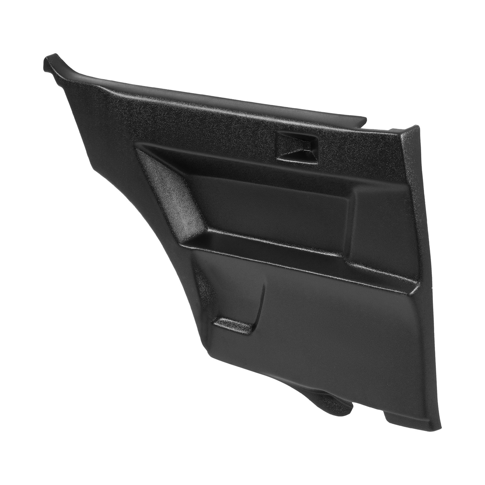 Rear Inner Door Panels Pair Black ABS Plastic Replacement For BMW E36 coupe