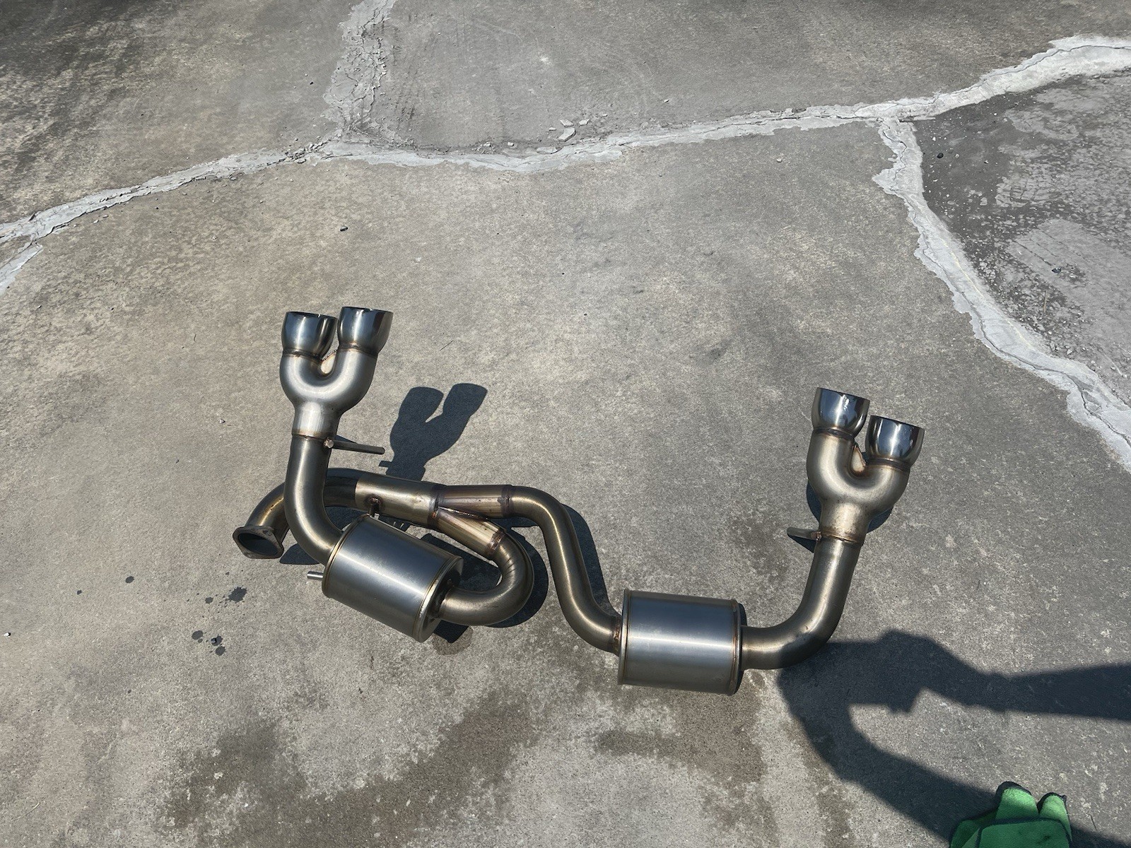 Nameless Performance Custom Quad Tip Exhaust for Subaru Crosstrek 2.5L 2021-2023