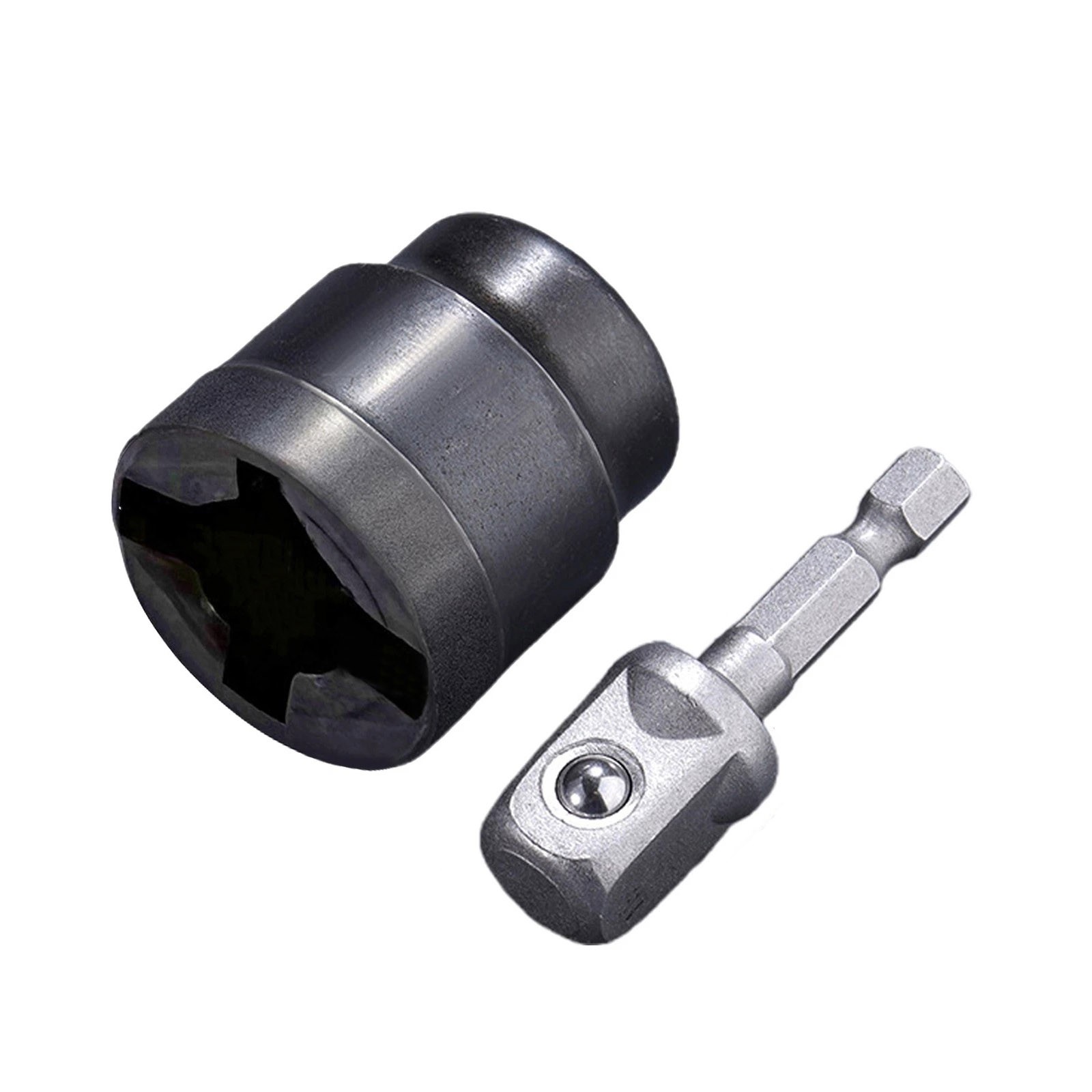 Scissor Jack Power Drill Converter, High Carbon Steel Adapter Socket for Jacks
