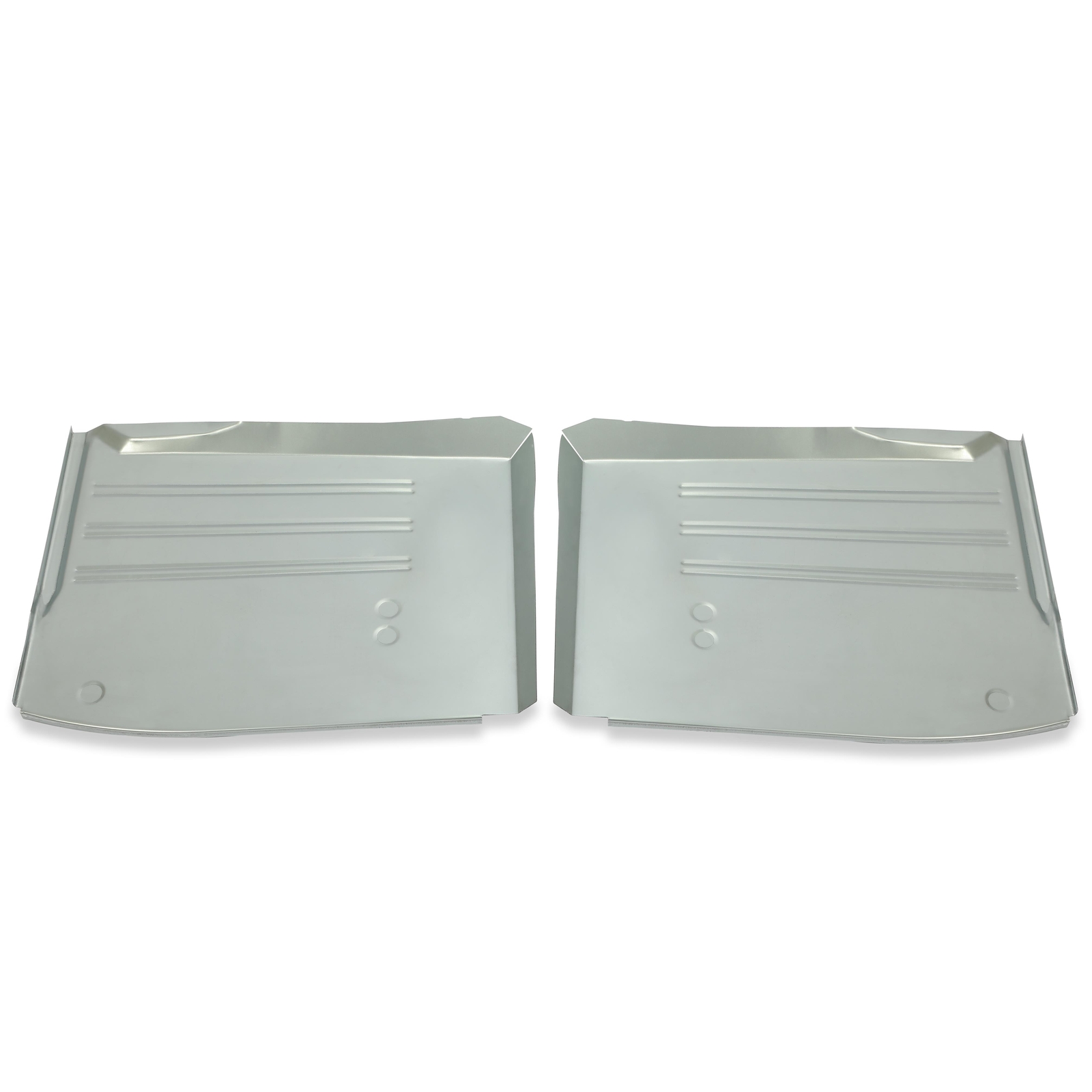 Front Floor Pans LH & RH Zinc-Plated For Chevy Chevrolet All Models 1955 56 57